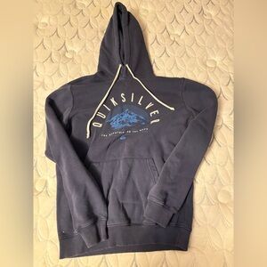 Quiksilver Men's Navy Hoodie